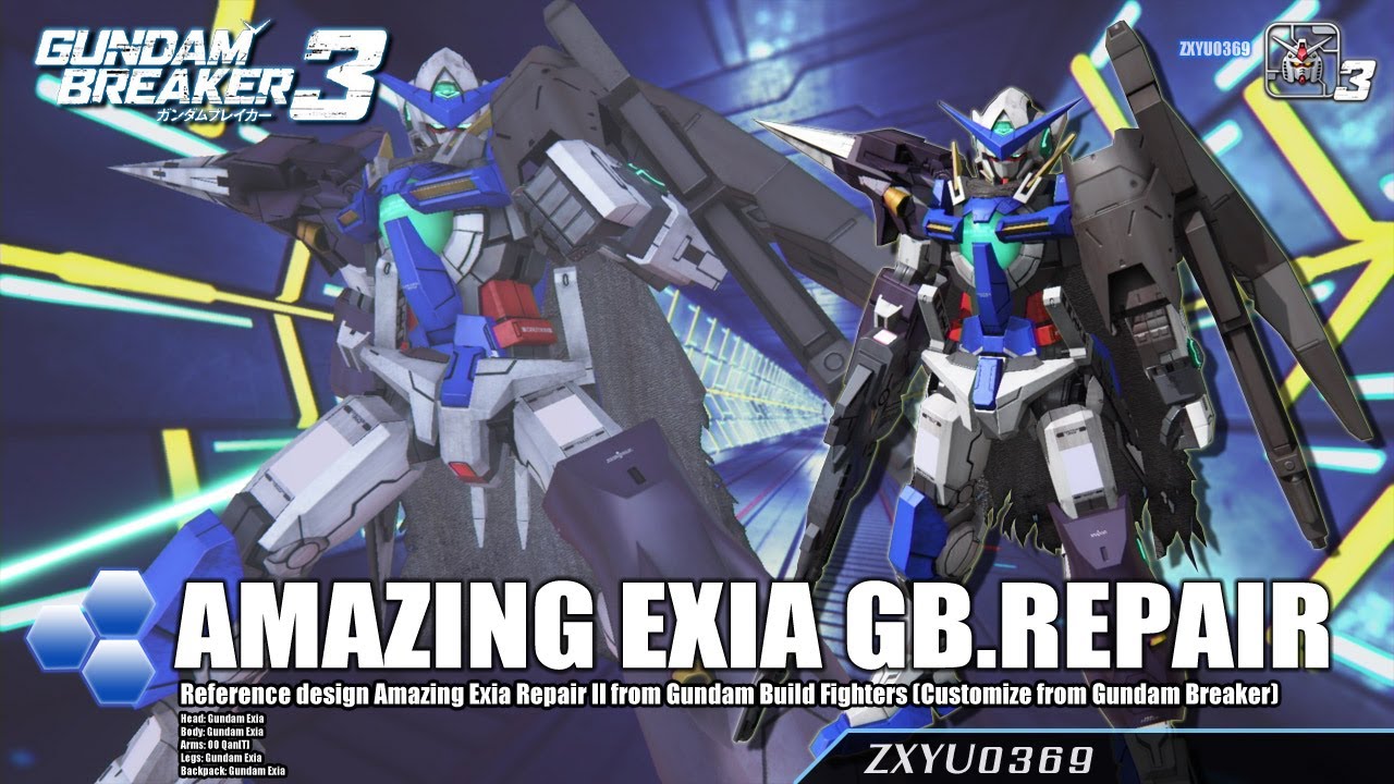 【新品未開封】GUNDAM　EXIA SP HG00-Gundam-Exia-Repair-