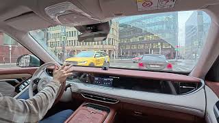 картинка: Просто езда на 490 л.с. Voyah Free гибрид в Москве | Без комментариев, без музыки | Silent Vlog 4K