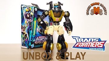 Transformers Legacy Evolution Animated Universe Prowl Unbox & Play #transformerslegacy