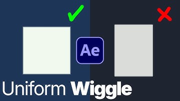 😍 INSTANT: How to Get Uniform Scale Wiggle in After Effects | FIX Problem