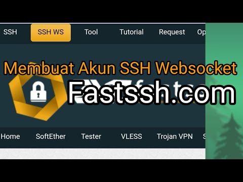 Cara Membuat Akun ssh Websocket | Fastssh