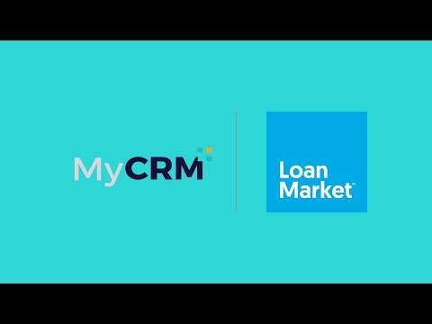 MyCRM: Loan Market's multi award-winning complete business solution.