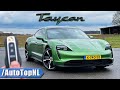 Porsche Taycan RWD | REVIEW on AUTOBAHN [NO SPEED LIMIT] by AutoTopNL