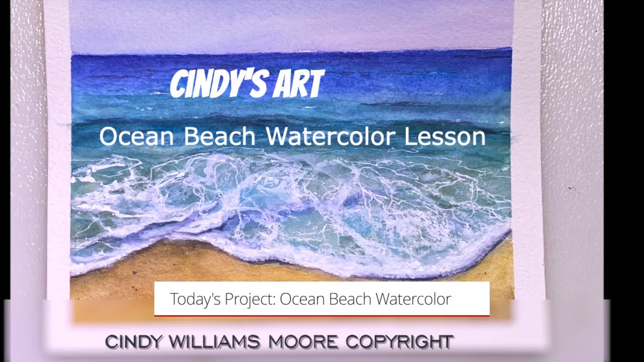 Preparing a Watercolor Canvas — Art is Fun