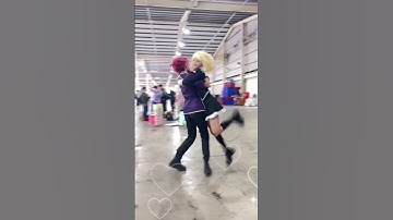 Yui and Ayato Cosplayer Having Fun Together #diaboliklovers #ayato #yui