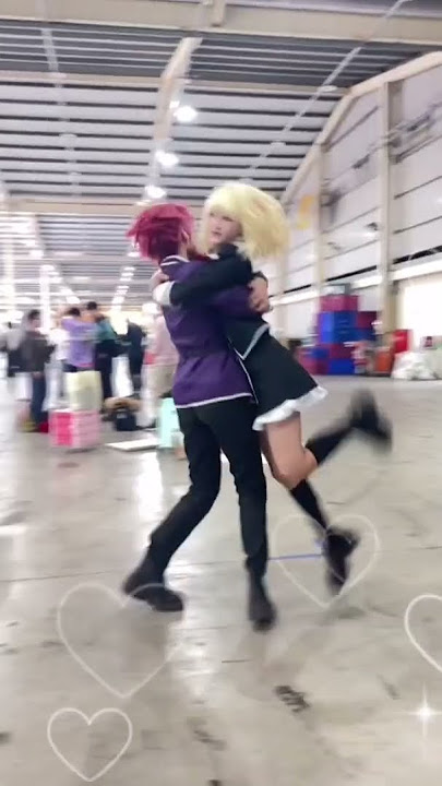 Yui and Ayato Cosplayer Having Fun Together #diaboliklovers #ayato #yui