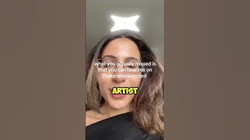 Thumbnail of Drake sampling The Weeknd in his latest song what did I miss but it’s really this small artist!👀