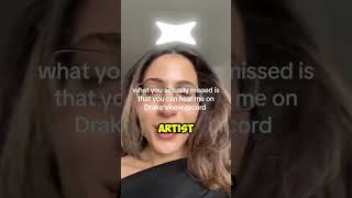 Drake sampling The Weeknd in his latest song what did I miss but it’s really this small artist!👀