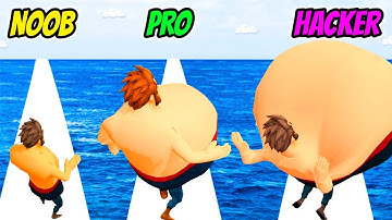 Belly Rush - NOOB vs PRO vs HACKER