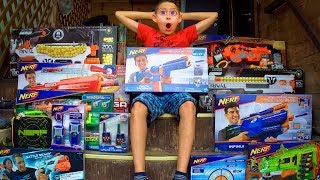 All new Nerf 2018 for 100 thousand rubles // All new Nerf 2018 for $1500