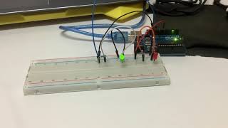 6130012221 & 6130333721 Assignement1: Blink two LED alternatively.