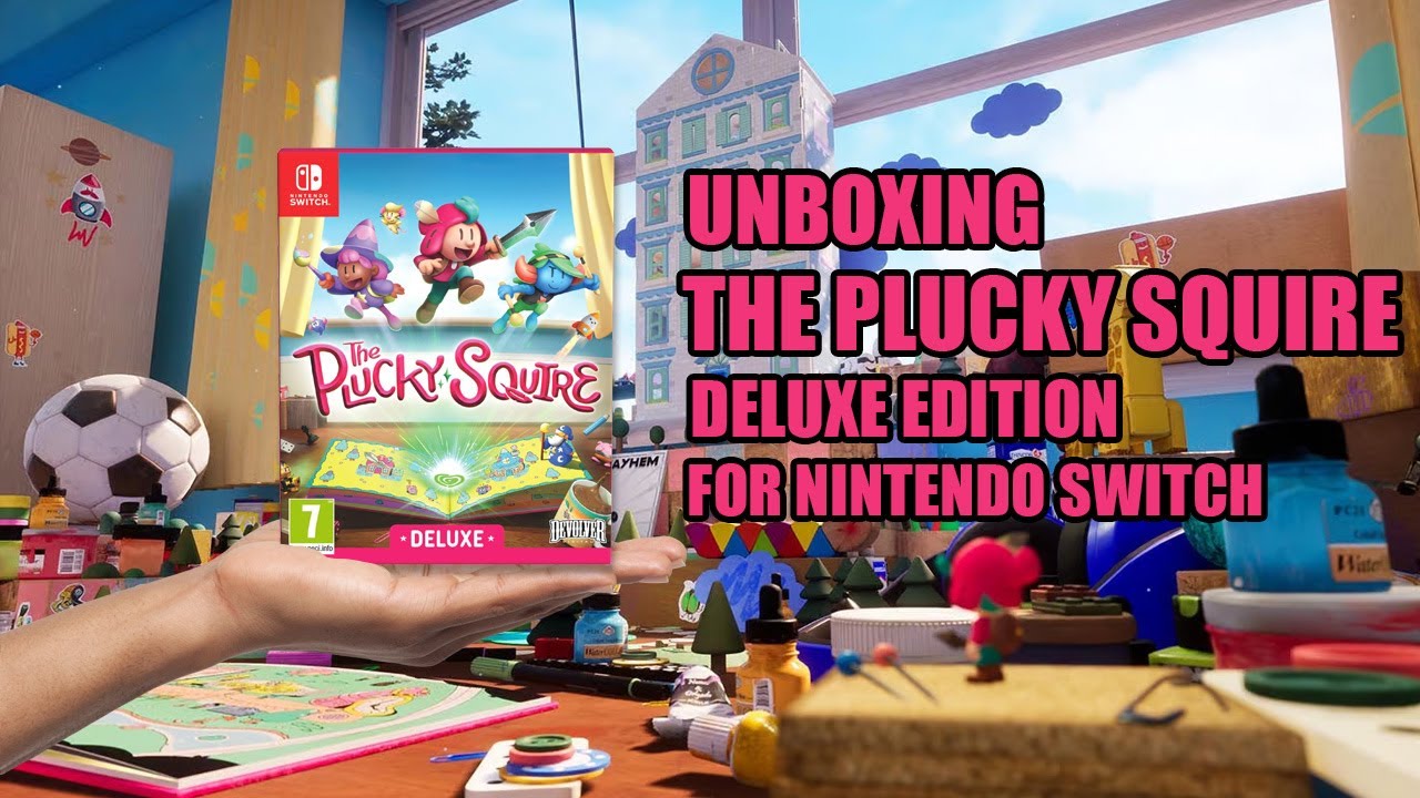 ✨ Join me as I unbox The Plucky Squire Deluxe Edition for the