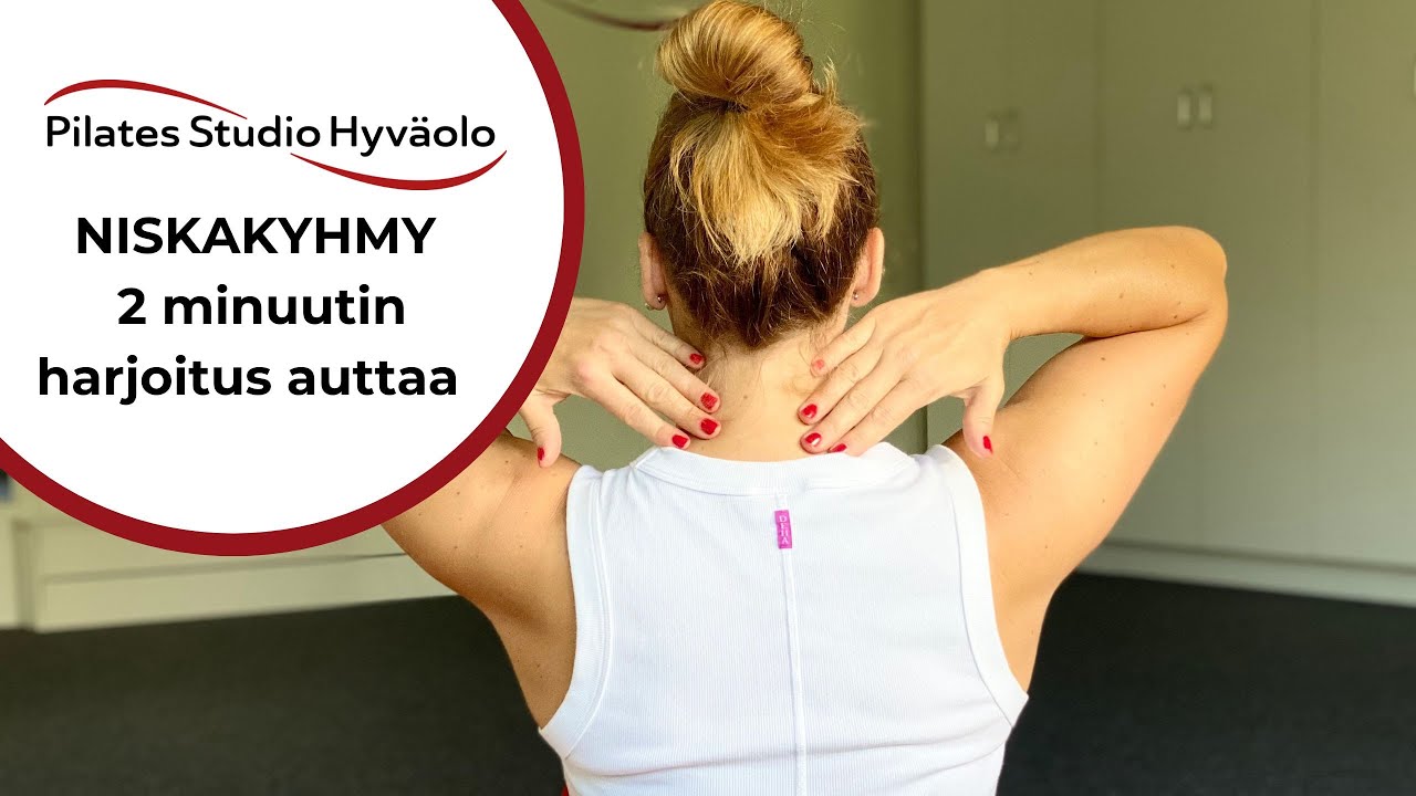 NISKAKYHMY - kahden minuutin harjoitus auttaa pääsemään siitä eroon!