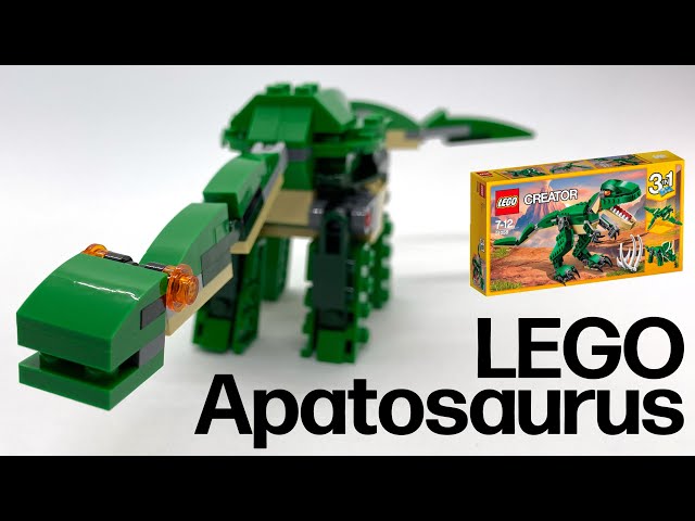 レゴ アパトサウルスの作り方 クリエイター 31058 ダイナソー
