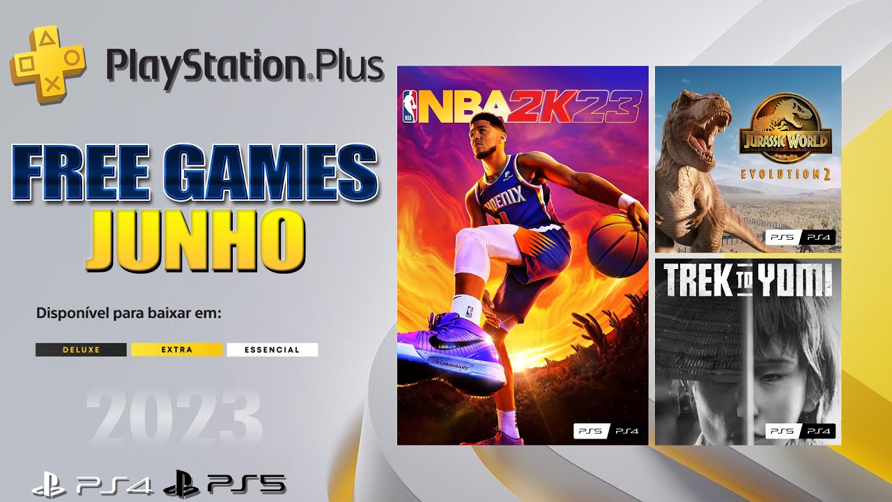 Playstation Plus Essential JOGOS GRATIS AGOSTO 2023 (PS4/PS5) 