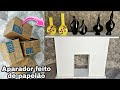 Como fazer aparador com caixas de papelão, faça você mesmo um aparador de papelão #moveisdepapelão