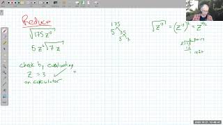MTH095 Simplifying Radical Expressions