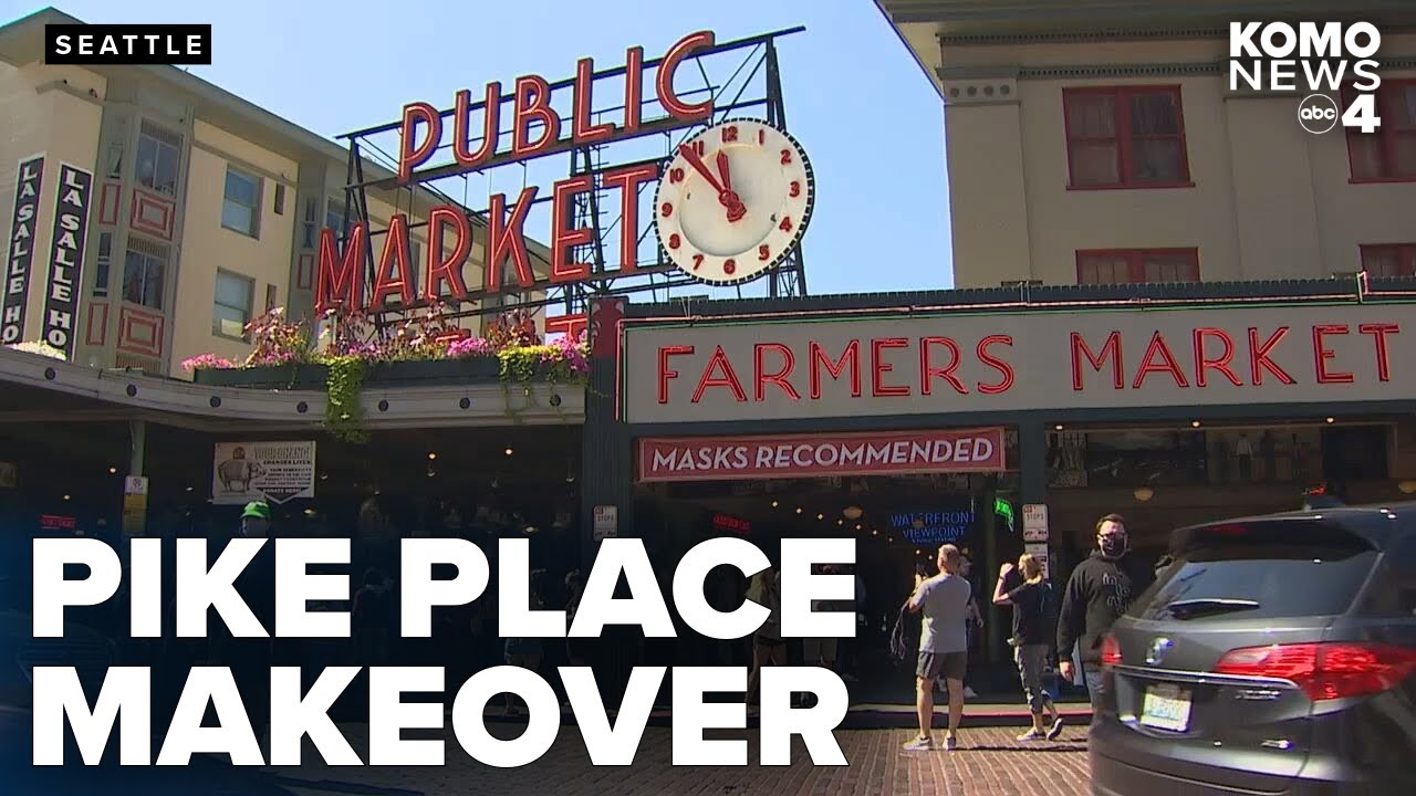 Iconic intersection at Pike Place Market gets makeover