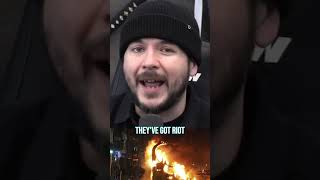 RIOTS Erupt In Europe #shorts