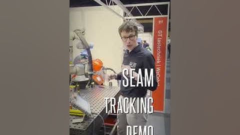 Seamtracking demo - WeCobot