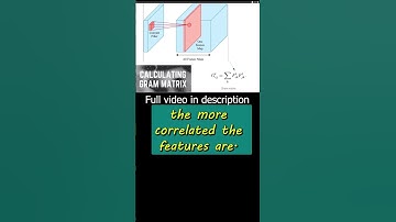 Gram Matrix for Neural Style Transfer - Dot Product of Image Vectors | Data Science