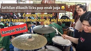 Jathilan rasa pop pwenak “Caping Gunung” keyong drumcam