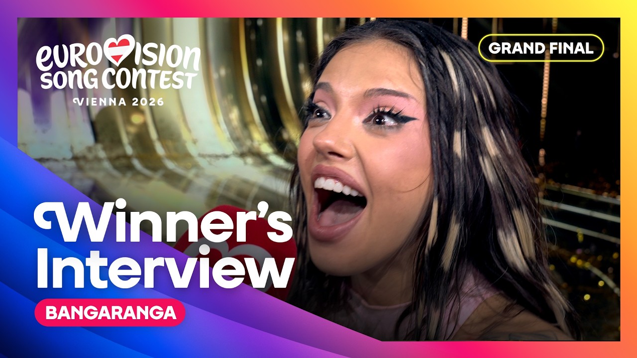 DARA Reacts to Winning Vienna 2026 for Bulgaria  🇧🇬 | Eurovision Winner Interview | #Eurovision2026 – Video