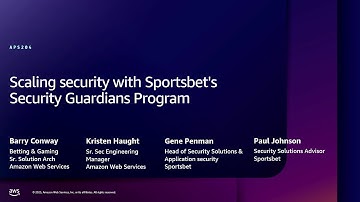 AWS re:Inforce 2025 - Scaling security with Sportsbet