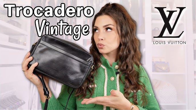 first louis vuitton unboxing: vintage trocadero 30 