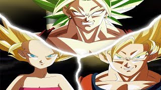 Dragon Ball Super Goku VS Caulifa and Kale AMV - Believer