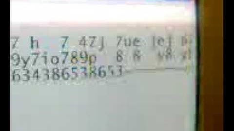 como hacer el "efecto matrix" en batch