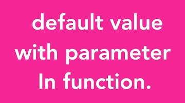 17-Default Parameter Values in Functions in Swift | iOS | MacOSX | iPhone | iPad|iOS Apps Develop