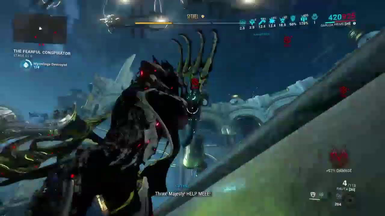 Warframe Kullervo Farm Stream part 2 