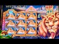 BIG WIN Queen of the Nile POKIES Slot Machine Aristocrat Casino FREE SPINS Retriggered $20