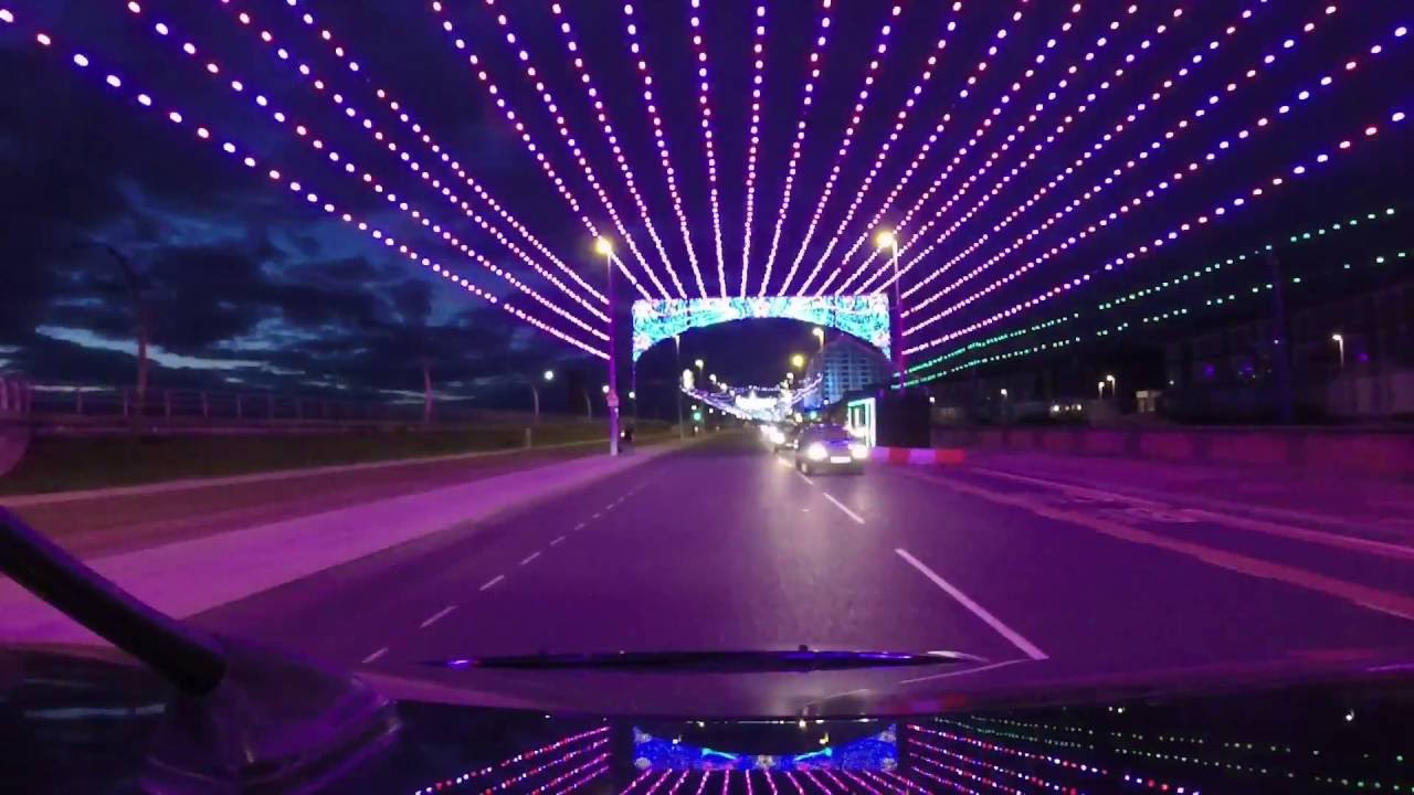 Blackpool illuminations drive gopro hero 3+ silver sept 6th 2016