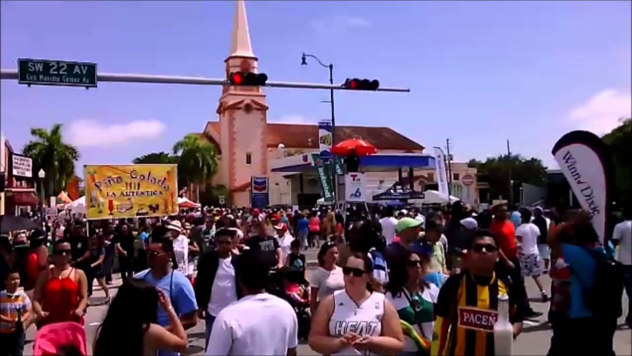 Calle 8 Ocho Street Festival Miami Florida 2015 Photo Slide - YouTube