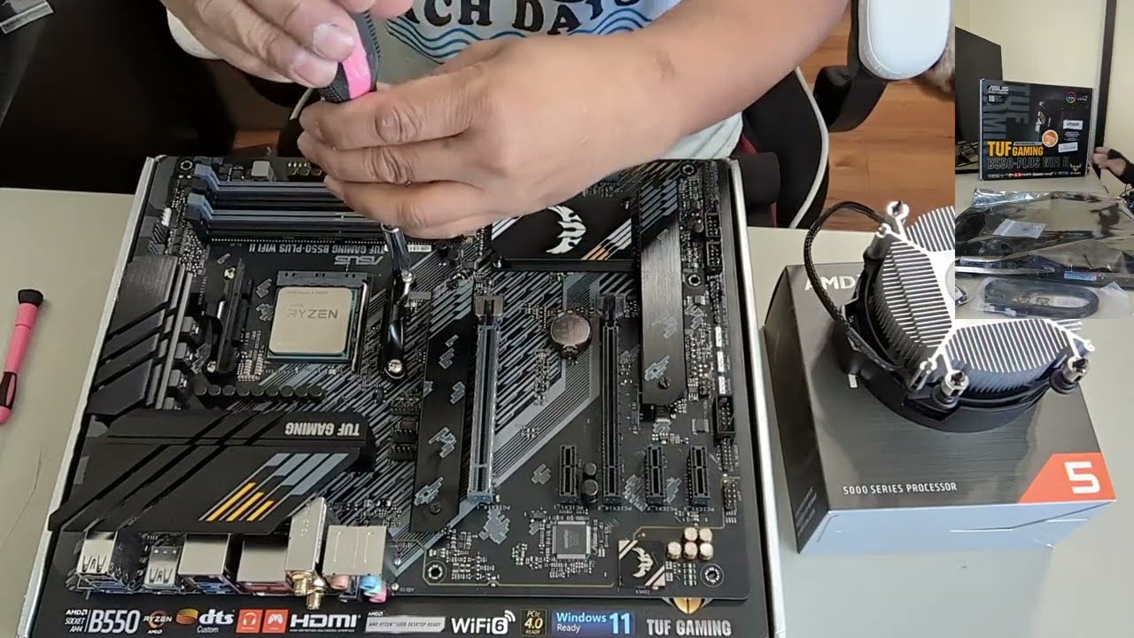 ASUS TUF Gaming B550-PLUS WiFi II AMD AM4 ( AMD Ryzen 5