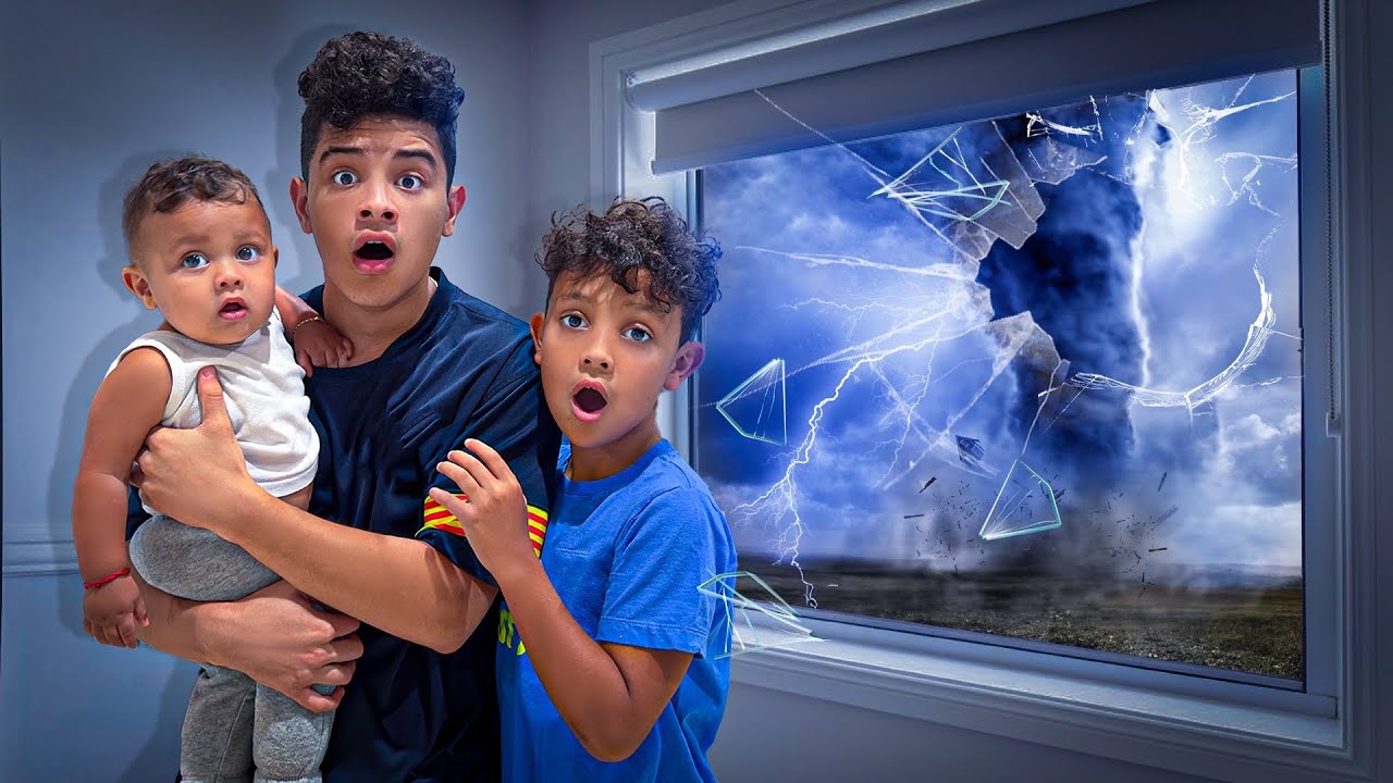 WE SURVIVED A REAL TORNADO