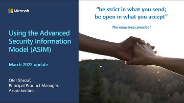 The Advanced SIEM Information Model (ASIM): Now Built into Microsoft Sentinel