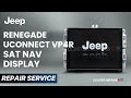 Jeep Renegade UCONNECT VP4 Sat Nav Touchscreen Display Fault? Years 2017 to 2022 Now Fully Fixed!