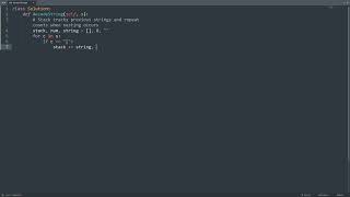 Leetcode 394. Decode String in Python | Python Leetcode | Python Coding Tutorial | Python Code ASMR
