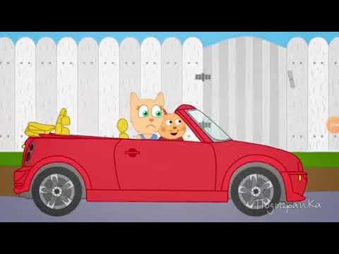 Крутой Стивен водит машину с Гретай