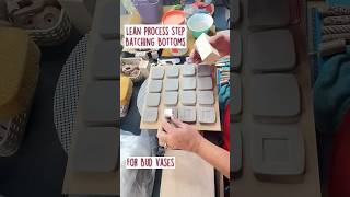 Prepping Bases For Bud Vases Using A Lean Process To Maximize Efficiency