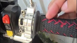 CNC Quick Throttle Honda Click   #ShopeeTagToWin