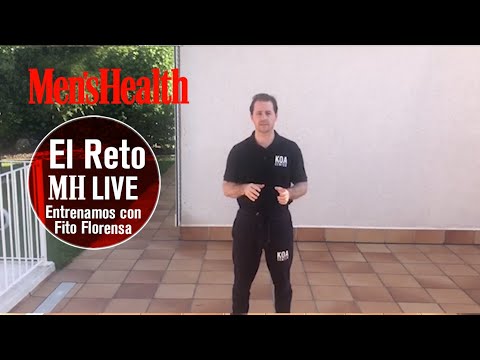 Cómo hacer un entrenamiento de descarga muscular con Fito Florensa en el Reto Men's Health España