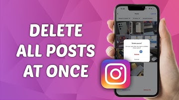 How to Delete All Instagram Posts at Once 2025