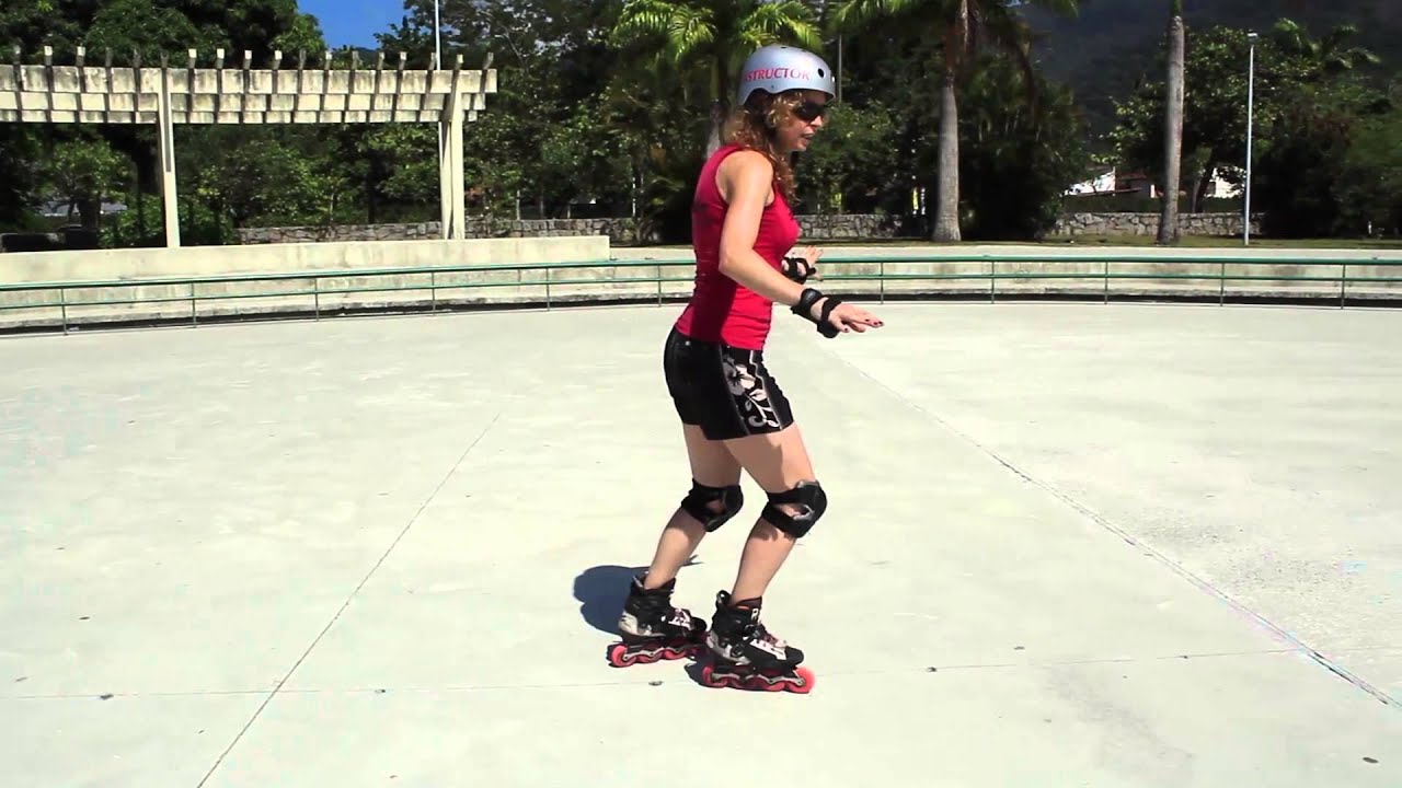 Como patinar para iniciantes sem "andar"em patins inline 