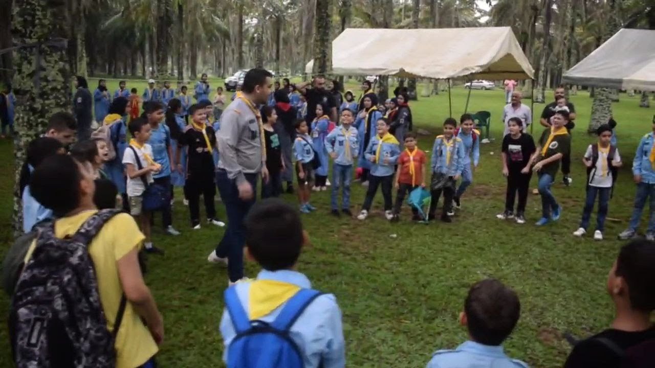 تجمع الأشبال و الزهرات تحت عنوان مستكشفوا الأدغال في أبيدجان