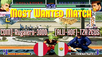 @kf2k2pls: [CDM]-Rugalero-3000 (PE) vs [ALU-KOF]-TZK ZEUS (MX) [KOF 2002 Plus Fightcade] Jul 11