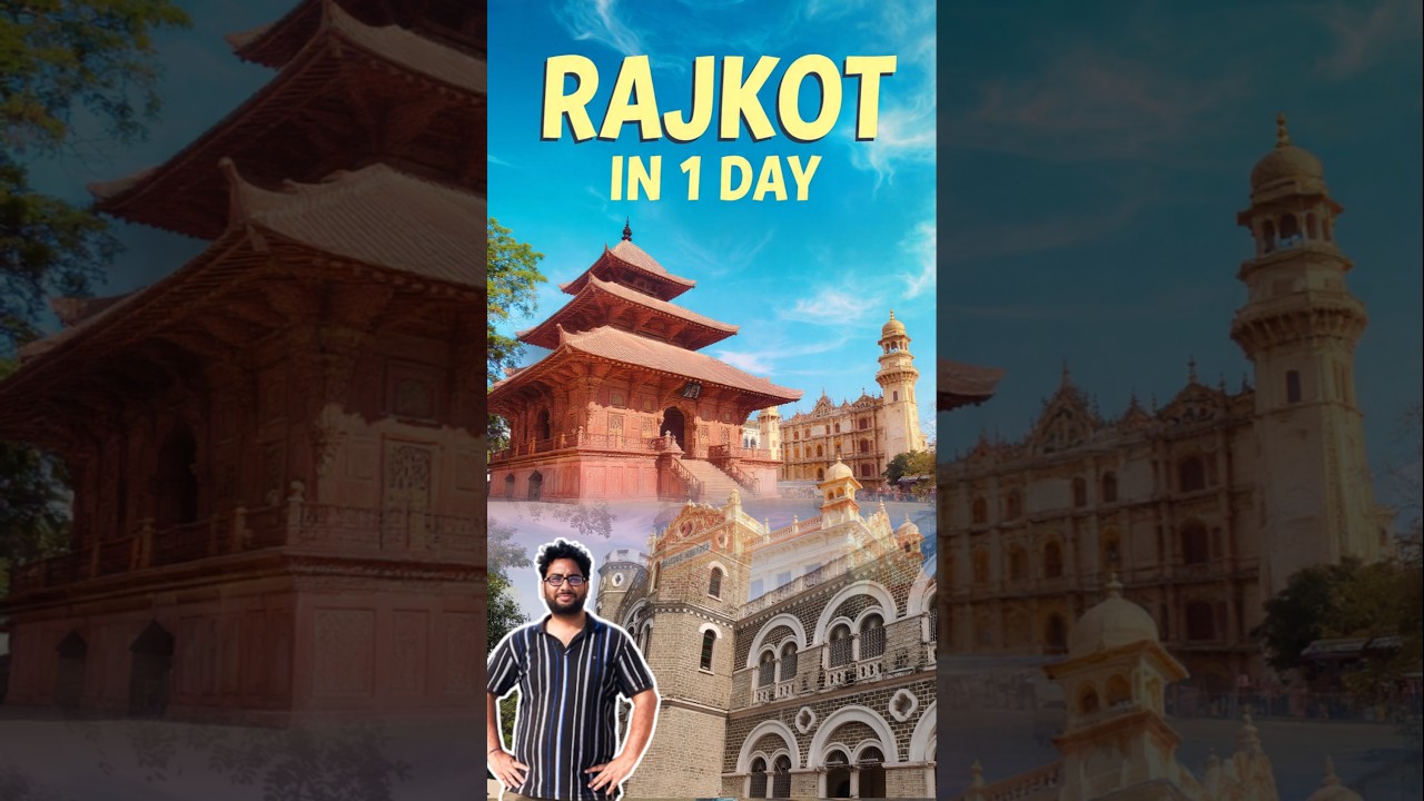 Rajkot in 1 Day | Do not Visit Rajkot Without watching this | Full Travel Plan + Famous Food Spots